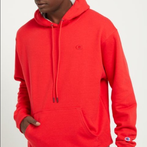 NWT Champion Powerblend Hoodie Red Men’s M - Picture 4 of 8